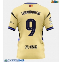 Maglie da calcio Barcelona Robert Lewandowski #9 Seconda Maglia 2025-26 Manica Corta